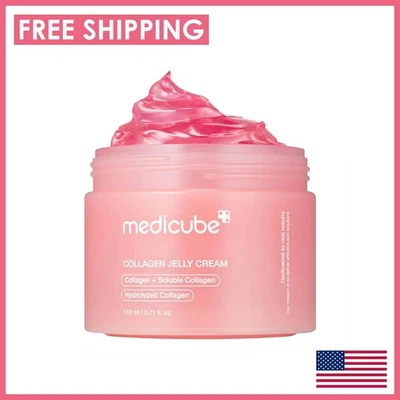 MEDICUBE Collagen Jelly Cream Niacinamide & Hydrolyzed Collagen 3.71 fl oz - NEW - Image 1 of 4