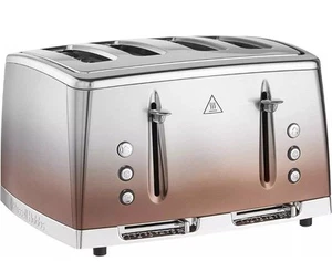 Russell Hobbs Eclipse Copper Sunset 4 Slice Toaster - Picture 1 of 5