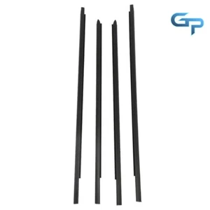 4X Door Outer Belt Weatherstrip Front Rear Left Right For 09-2021 Ram 1500-5500 - Picture 1 of 7