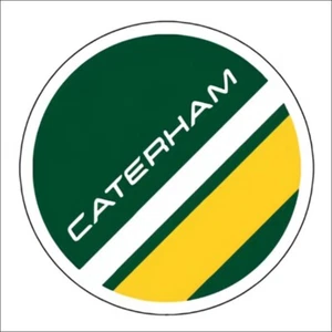 CATERHAM CAR LOGO STICKER - Picture 1 of 2