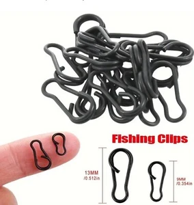 Quick Change Fishing Snaps Carp Swivel Links Coarse Small Medium Terminal Tackle - Picture 1 of 16