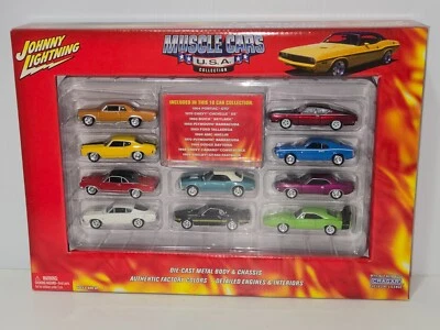 Muscle Cars U.S.A 10-Car Set Die-Cast Model Car [Johnny White Lightning, 2004] - Image 1 of 4