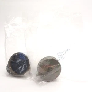 Lot of 2 Amphenol 97-60-28 Circular MIL Spec Tools & Hardware Plug Cover - Picture 1 of 4