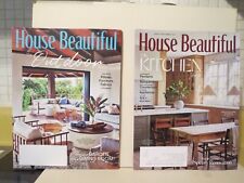 HOUSE BEAUTIFUL Magazine (Two, 2022) Lifestyle, Elegance, Kitchen, The Outdoors
