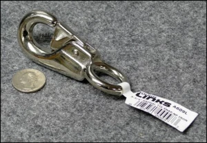 Lucky Line Tough Links Animal Tie Snap Fixed Eye A609 New Spring Loaded - Picture 1 of 2