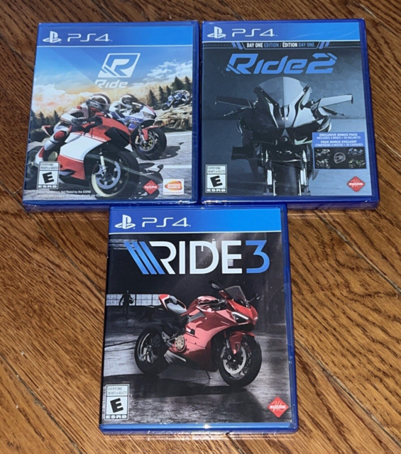 Novo Lacrado Jogo De Corrida De Moto Ride Pra Ps4