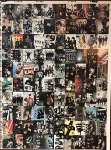THE BEATLES COLLECTION 2 Full Uncut Sheets of 200 Trading Cards by RIVER Group. - Picture 1 of 4