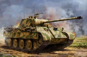 2. Weltkrieg Deutsche Wehrmacht Panther TV Panzer Poster Druck - Bild 1 von 1