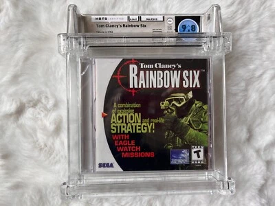 Tom Clancy's Rainbow Six Sega Dreamcast WATA 9.8 / A++ New Sealed Game - Image 1 of 4