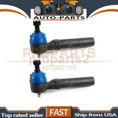 Front Outer Tie Rod Ends 2x For 1994 1995 Ford Mustang 5.0L - Изображение 1 из 4