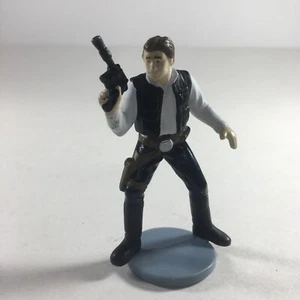 LUCAS FILM 1997 TIENE SOLO 3" FIGURA DE STAR WARS PASTEL TOPPER APLAUSOS - Imagen 1 de 9