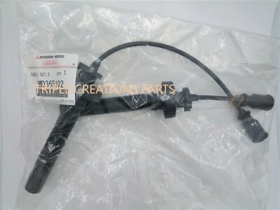 Juego de cables bujías originales Mitsubishi OEM Md365102 Foto 1 de 2