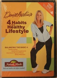 NEW Denise Austin 4 Habits To A Healthy Lifestyle health workout Nature Made DVD - Bild 1 von 3