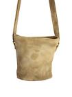 COACH Shoulder Bag Leather Beige L5E-4933 Nubuck Old Crossbody Made in Italy