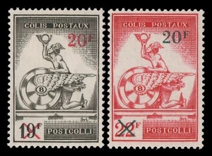 Belgien Postpaket 1959 - Mi-Nr. 50-51 ** - MNH - Merkur / Posthorn - Bild 1 von 1