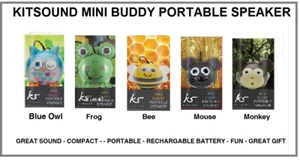 Kit Sound Mini Buddy Wired Portable Speaker 3.5mm Jack for iPhone iPad Android - Picture 1 of 14