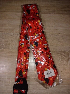 Corbata Sesame Street Elmo NUEVA/con etiquetas Foto 1 de 4