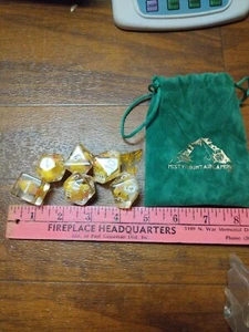 Large Misty Mountain Seven-piece Gaming Dice - Picture 1 of 4