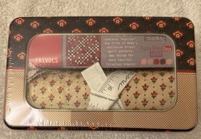 Kit de edredón MODA Frivols No.5 Petite Prints Deuce/Atelier - Nuevo en lata sellada Foto 1 de 4