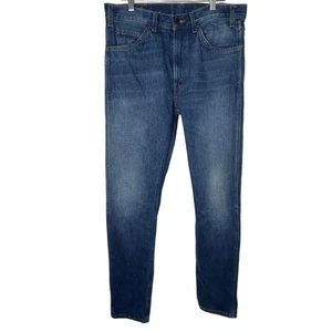 Vintage Levi’s 606 Jeans Men 32x32 (Marked 32x34) Blue Orange Tab Big E 80’s - Picture 1 of 10