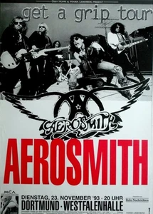 AEROSMITH - 1993 - Live In Concert - Get A Grip Tour - Poster - Dortmund - Picture 1 of 1