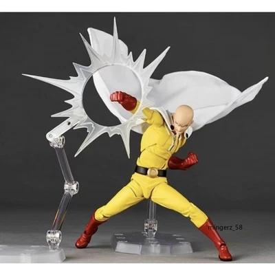 Anime ONE PUNCH-MAN Saitama Cartoon 16cm Figure Statue Halloween Gift Figurines - Image 1 of 4