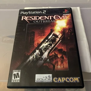 Resident Evil: Outbreak PS2 Auténtico Estuche de Repuesto y Manual Solo *SIN JUEGO - Imagen 1 de 5