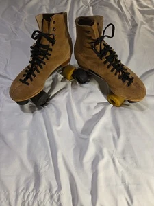 Vintage Sure Grip 4X Roller Skates With California Skate Brake Size 6/7 *Read* - Picture 1 of 11
