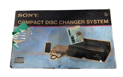 Sony EXCD-1RF 10 Discos CD Sistema de Trocador Compacto Veículo Veículo Veículo Vintage NOVO RARO - Imagem 1 de 4