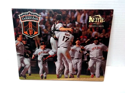 Imagen promocionada de campeones mundiales de los Gigantes de San Francisco 2010 enmarcada 8x10 MLB Foto 1 de 4