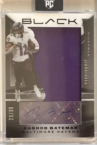 2021 Panini Black - Sizeable Signatures Rookie Jerseys Rashod Bateman Auto - Picture 1 of 2