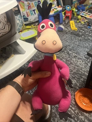 Peluche de dinosaurio dinosaurio Picapiedra 13" 1993 Hanna-Barbera de colección nuevo con etiquetas Foto 1 de 4