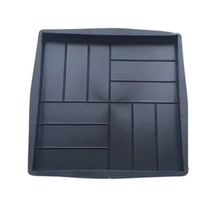 500x500x50 Kunststoff Garten Gießform Beton Pflaster Platten Einfahrt Terrasse Weg - Bild 1 von 2