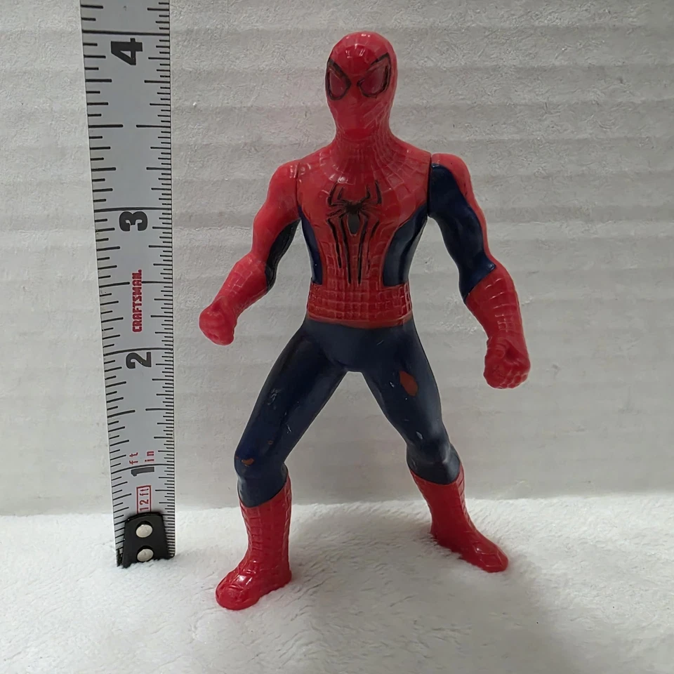 Spider Man Mcdonalds 2014 Kids Happy Meal Toy 4” - Image 1 of 4