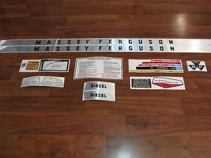 Juego de calcomanías diésel de lujo 165 pegatinas para adaptarse a Massey Ferguson - Imagen 1 de 1