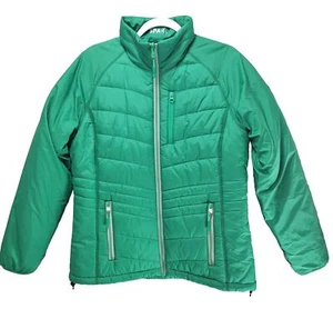 Cutter Buck Jacket Womens L WeatherTec Barlow Pass Packable Puffer Zip Gorpcore - Picture 1 of 22