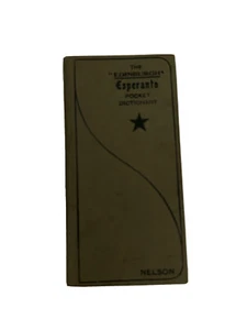 Vtg 1926 Esperanto Pocket Dictionary The Edinburgh 9th Ed BOOK rare language - Imagen 1 de 15