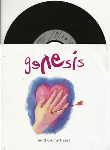 GENESIS HOLD ON MY HEART 7 INCH VINYL FROM GERMANY WITH PIC SLEEVE NEW MINT - Picture 1 of 1