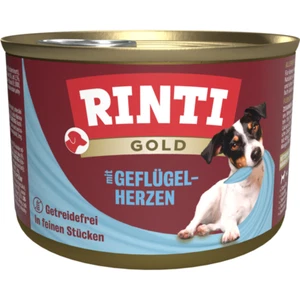 Rinti Gold Geflügelherzen 12x 185g Hundefutter nass - Bild 1 von 1