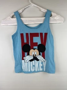 Disney Women’s Mickey Tank Top Large Blue - Picture 1 of 4