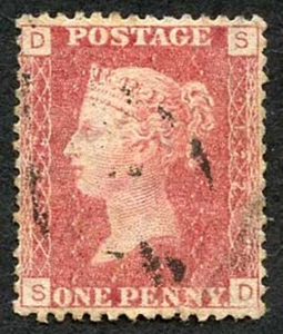 SG43 Penny Plate 122 (SD) Fine Used - Picture 1 of 1