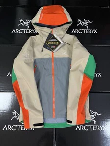 Arc Namcha Barwa Shell Jacket Waterproof Hiking Bird Windproof Outwear Coat - Picture 1 of 17