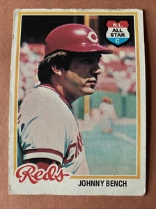 1978 Topps Johnny Bench N.L. All Star #700 - VG - Picture 1 of 2