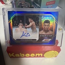 Korean Zombie Auto Blue /75 2023 Panini Select UFC Chan Sung Jung