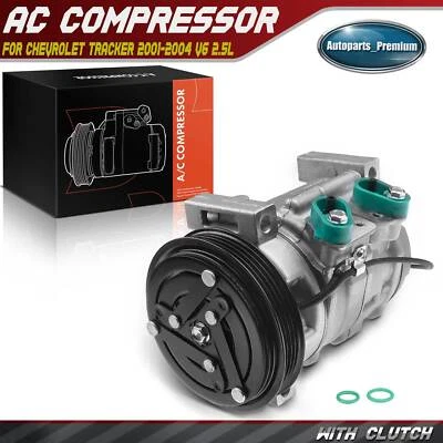 Компрессор переменного тока со сцеплением для Chevrolet Tracker 2001-2004 V6 2,5 л Sport Utility - Изображение 1 из 4