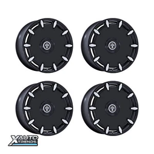 Dub DC271 Cheef Gloss Black Milled 26X10 6X135/6X139.7 30mm (Set of 4) - Picture 1 of 1