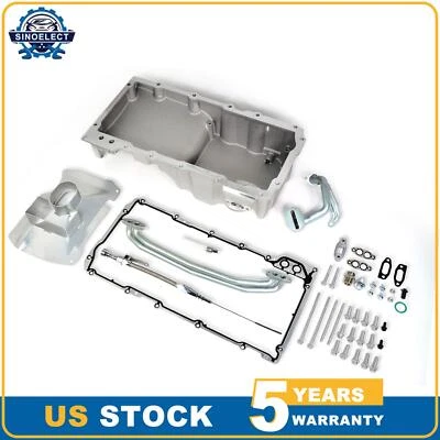 Front Wet Sump Engine Oil Pan for Chevrolet LS1 LS2 LS3 LSX 4.8L 6.2L US Foto 1 de 4