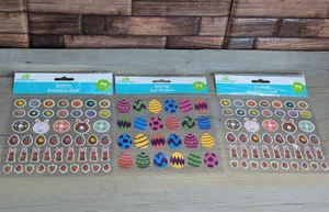 Easter Scratch-N-Sniff & Foil Stickers 3 Packs 116 Total Way To Celebate Dept 18 - Picture 1 of 10