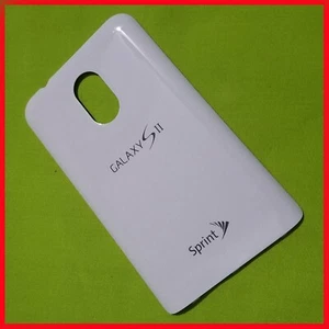 Samsung Galaxy S2 D710 Sprint Epic Touch Battery Door cover (White) - Picture 1 of 2