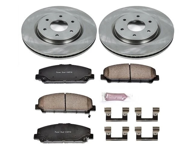 Kit de pastillas de freno delanteras y rotor para Infiniti QX56 FK295SR 2006-2007 Foto 1 de 1